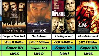 Leonardo DiCaprio Hit and Flop Movies List in 2024 [upl. by Koball]