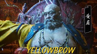 Black Myth Wukong  Yellowbrow Final Fight  No Hit Only Cut Scene Damage  Watch In Full Screen [upl. by Eldred]