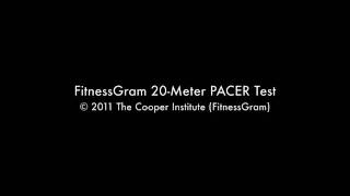 FitnessGram 20Meter PACER Test OFFICIAL AUDIO Part 1 [upl. by Notnirb]