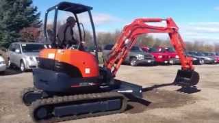 2005 Kubota U35 Mini Excavator Super Series [upl. by Anirtap697]