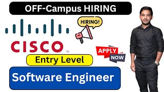 Cisco is HIRING Off Campus for Software Engineer [upl. by Quince]