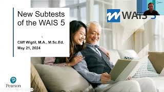 New Subtests of the WAIS5 [upl. by Ateekram]