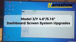 Hansshow Model 3Y 46quot516quot Dash Screen System Upgrades Tutorial [upl. by Florina]