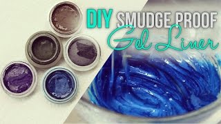 DIY Smudge Proof Gel Eye Liner [upl. by Beyer]