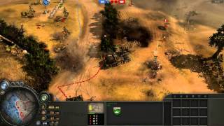 Company of Heroes 1  Langres  Fanatic vs PK [upl. by Arag]