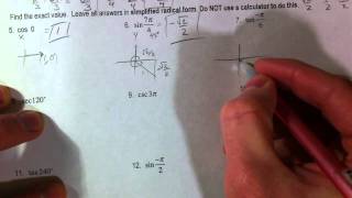 Trigonometry Review 1 of 5 [upl. by Cir]