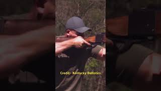 4 bore rifle vs thick iron plate experiment gunslover 4bore [upl. by Abbot]