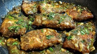 PEPPER LEMON FISH FRY IN BUTTER SAUCE EASY AND QUICK RECIPE VARIETY FISH FRYRECIPE 85 [upl. by Rockie]