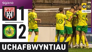 Uchafbwyntiau  Highlights Y Fflint 12 Caernarfon  JD Cymru Premier [upl. by Aynekat]