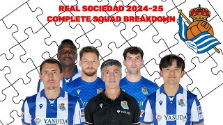 Real Sociedad 202425 Complete Squad Breakdown  Manager to Attackers  Stats amp Market Value [upl. by Cecelia]