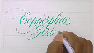 PAScribe Brush Copperplate [upl. by Yror]