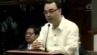 Senators A Cayetano and Enrile figure in ugly word war [upl. by Albertina]