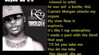 Bad Meets Evil  Fast Lane  LYRICS  HQ [upl. by Goldshlag]