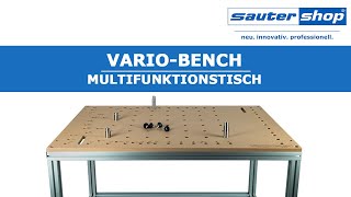 Vario Bench Multifunktionstisch  sautershop [upl. by Ayitahs]