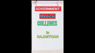 Government medical Colleges in Rajasthan gmc allenkota neet2022counselling akashinstitute [upl. by Meesaw108]