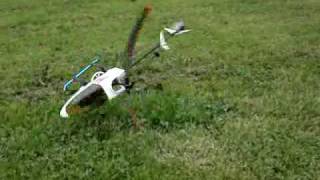 rc heli crash [upl. by Eisset866]