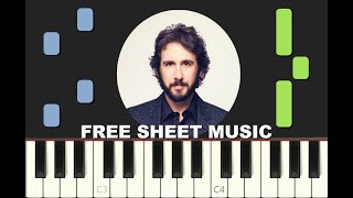 YOU RAISE ME UP by Secret Garden Josh Groban Piano Tutorial with free Sheet Music pdf [upl. by Nester953]