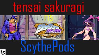 JJBA Heritage for the Future  tensai sakuragi JotaroRubber Soul vs ScythePods Midler FT5 [upl. by Gervase]