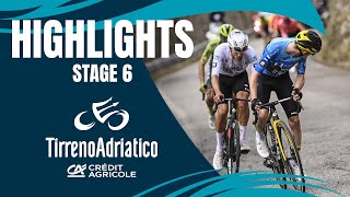 Tirreno Adriatico 2024  Stage 6 Highlights [upl. by Hacker523]