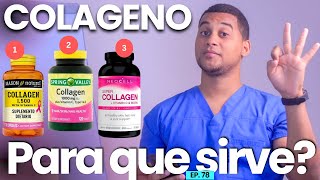 COLAGENO PARA QUE SIRVE  3 COSAS [upl. by Serra722]