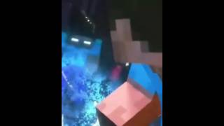 Herobrine revengerx Minecraft part 1 [upl. by Harutek731]