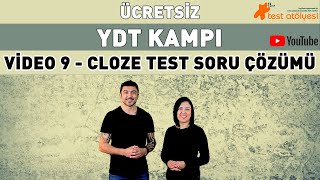 Ücretsiz YDT Kampı Video 9  CLOZE TEST SORU ÇÖZÜMÜ [upl. by Doty]