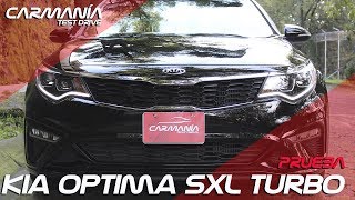 KIA Optima Turbo a prueba 2019  CarManía [upl. by Gnilyarg994]