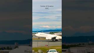 UPS Boeing 747 Takeoff  Anchorage Airport Plane Spotting [upl. by Azerila]