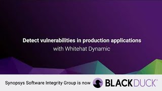 Understanding Continuous DAST in Production with Continuous Dynamic  Black Duck [upl. by Oelgnaed]