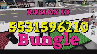 BUNGLE Roblox Song Codes [upl. by Quartas]