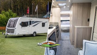 Elddis Chatsworth 550 2024 NEW Caravan Model  360 Exterior Demonstration Video [upl. by Orford]