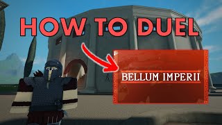 How to duel in Bellum Imperii Roblox  Bellum Imperii [upl. by Arlyne]