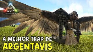 A melhor TRAP pra Argentavis  Ark Survival Evolved [upl. by Kelvin]