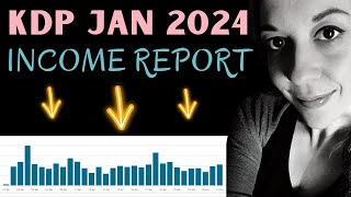 KDP INCOME REPORT JAN 2024 I Sold 4149 Books In January Selling Low Content Books On Amazon [upl. by Jardena]