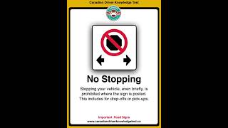 Essential Road Signs You Must Know for Your Driving Test  drivingtest learn canadiandrivingtest [upl. by Anitnelav]