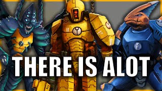 Every Single Race Within The Tau Empire EXPLAINED  Warhammer 40k Lore [upl. by Yedok]