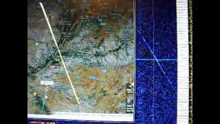 Example of bistatic radar using VOR signals [upl. by Ymot757]