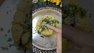 Healthy and INSTANT DHOKLA 😍❤️ shorts ashortaday food [upl. by Hsirahc]