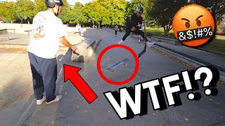 Why Scooter Riders HATE Skateboarders [upl. by Yekcor]