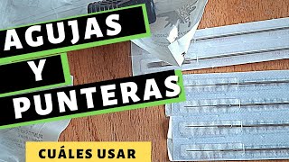 📢3AGUJAS Y PUNTERAS para Tatuar🔥 qué tipos hay y para qué se usan [upl. by Burty]