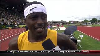 M 100m  Trayvon Bromell  997  Eugene USA  2014  World Junior Record [upl. by Florinda]