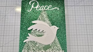 Peace Dove etched dies [upl. by Nosirb]