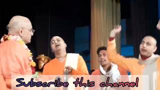 Ecstatic kirtan by HH Bhakti Charu Swami Gurumaharaj।।subscribe govindasworld5412 [upl. by Attenehs]