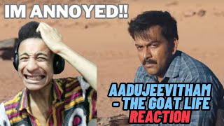 AADUJEEVITHAM  THE GOAT LIFE Movie Reaction  Part 1  Prithviraj Sukumaran  Blessy [upl. by Ledarf780]