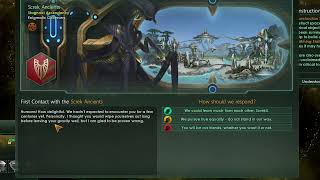 STELLARIS│ Best ALIEN Encounter Dialog so far [upl. by Davie]