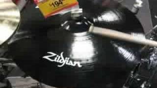 Ziljian Pitch Black Cymbals SF [upl. by Lleral891]