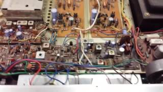 Servicing a vintage Sherwood S7200 receiver part 2 [upl. by Skyler]