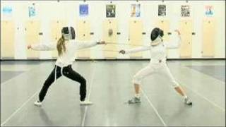 Foil Fencing Attacks  How to Riposte in Foil Fencing [upl. by Robers]