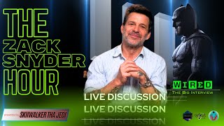 The Zack Snyder Hour  WIRED The Big Interview  More [upl. by God927]