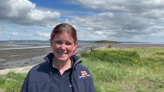 South Queensferry RNLI member Julie Dominguez tells of the dangers of getting cut off by the tide [upl. by Edahc]